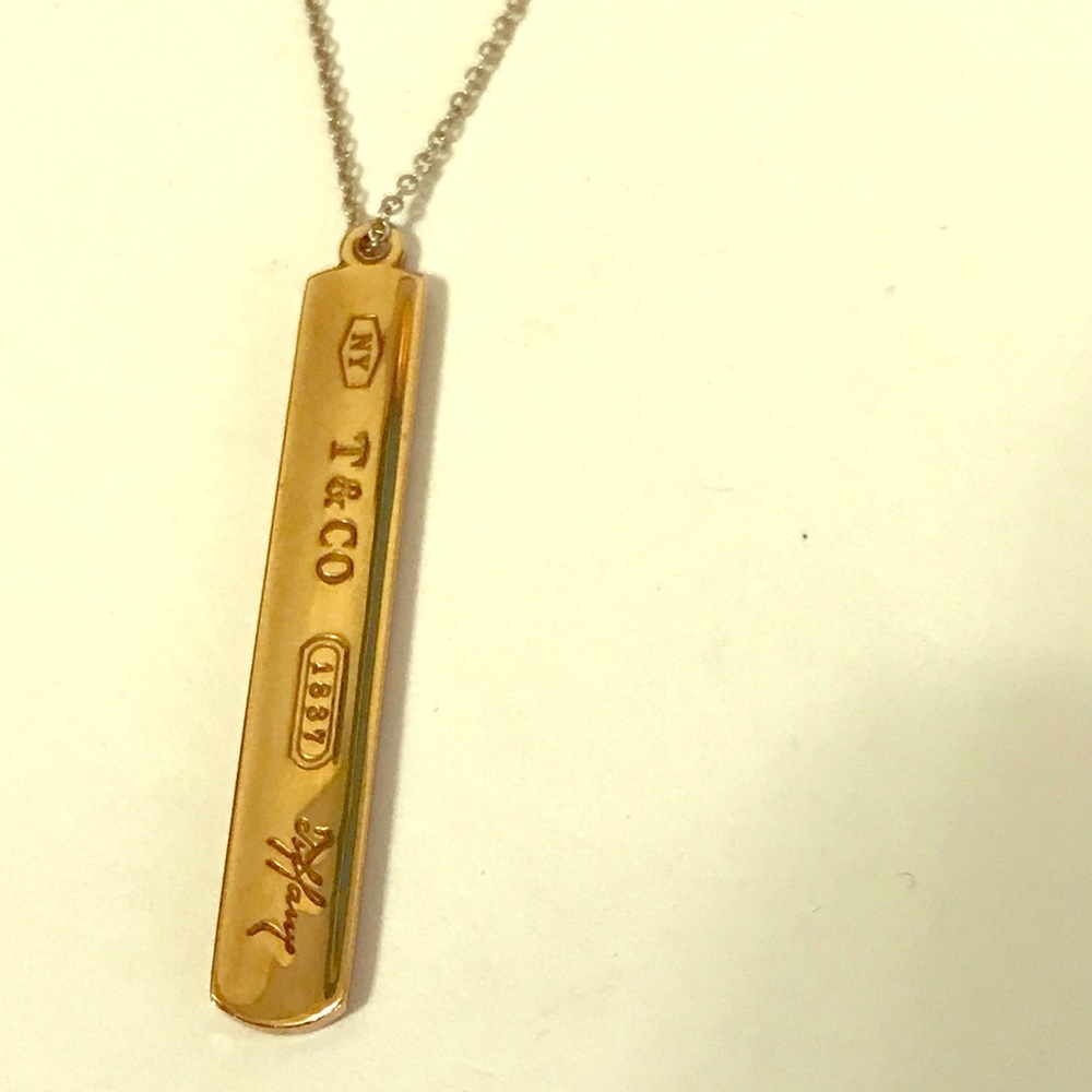 Tiffany & Co. Rubedo® metal 925 Necklace - Picture 3 of 8